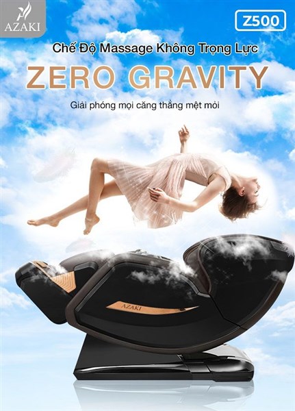 GHẾ MASSAGE CÔNG NGHỆ KHÔNG TRỌNG LỰC “ZERO GRAVITY” LÀ GÌ