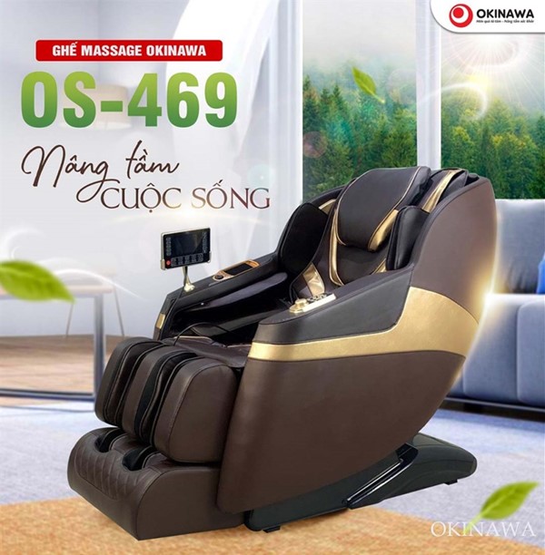 GHẾ MASSAGE OKINAWA OS – 469